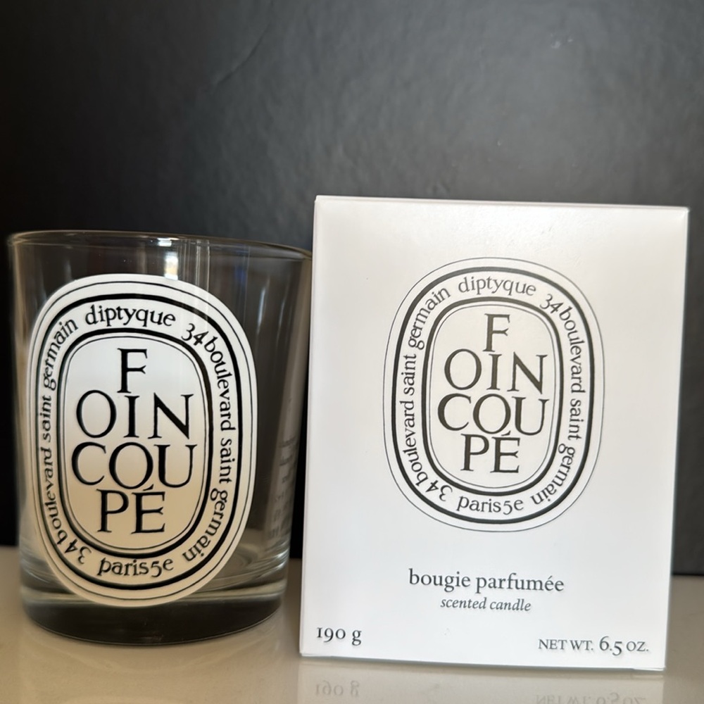 Diptyque Foin Coupe empty candle jar 190g (full size)